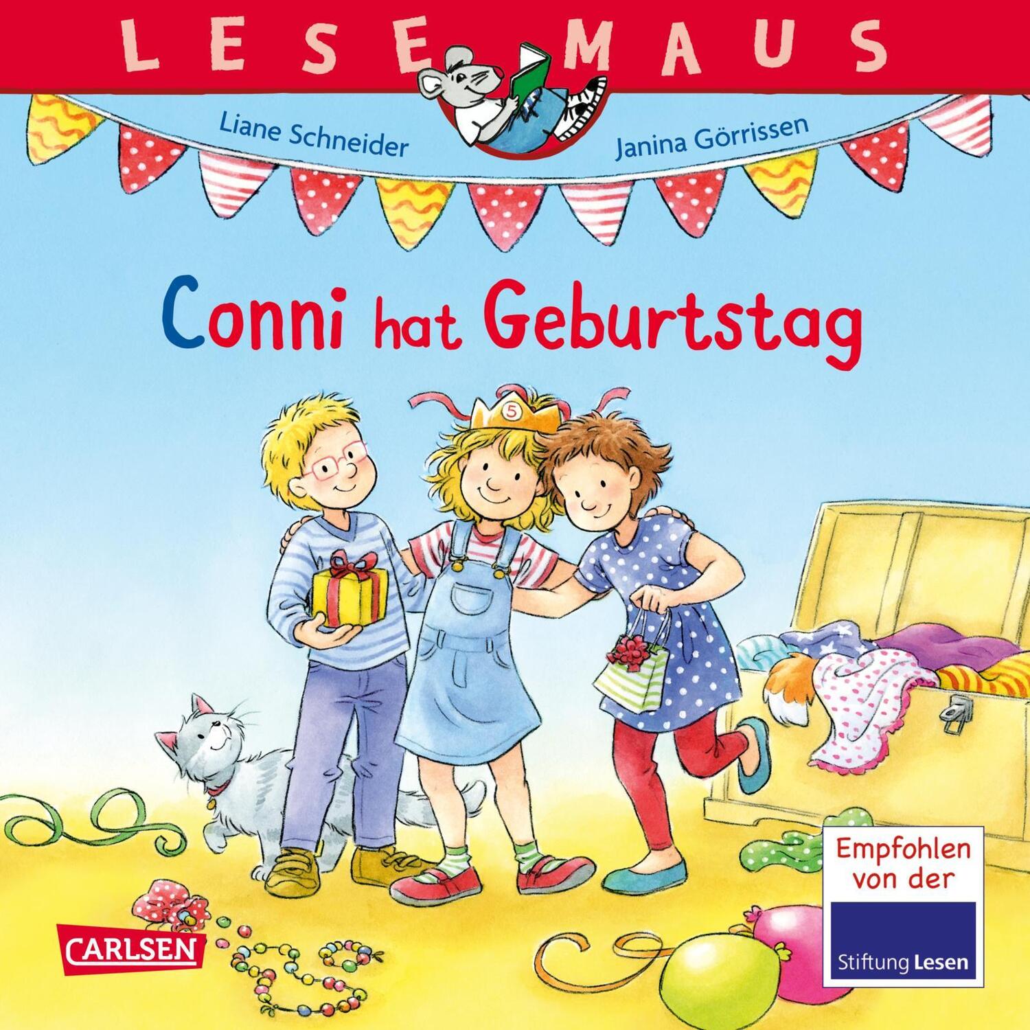 Cover: 9783551084576 | LESEMAUS: Conni hat Geburtstag | Liane Schneider | Taschenbuch | 24 S.