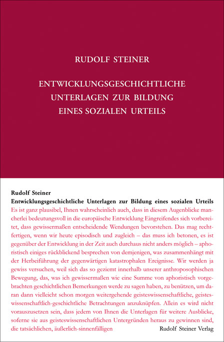 Cover: 9783727418570 | Entwicklungsgeschichtliche Unterlagen zur Bildung eines sozialen...