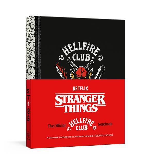Cover: 9780593581384 | Stranger Things: The Official Hellfire Club Notebook: A Grid-Paper...