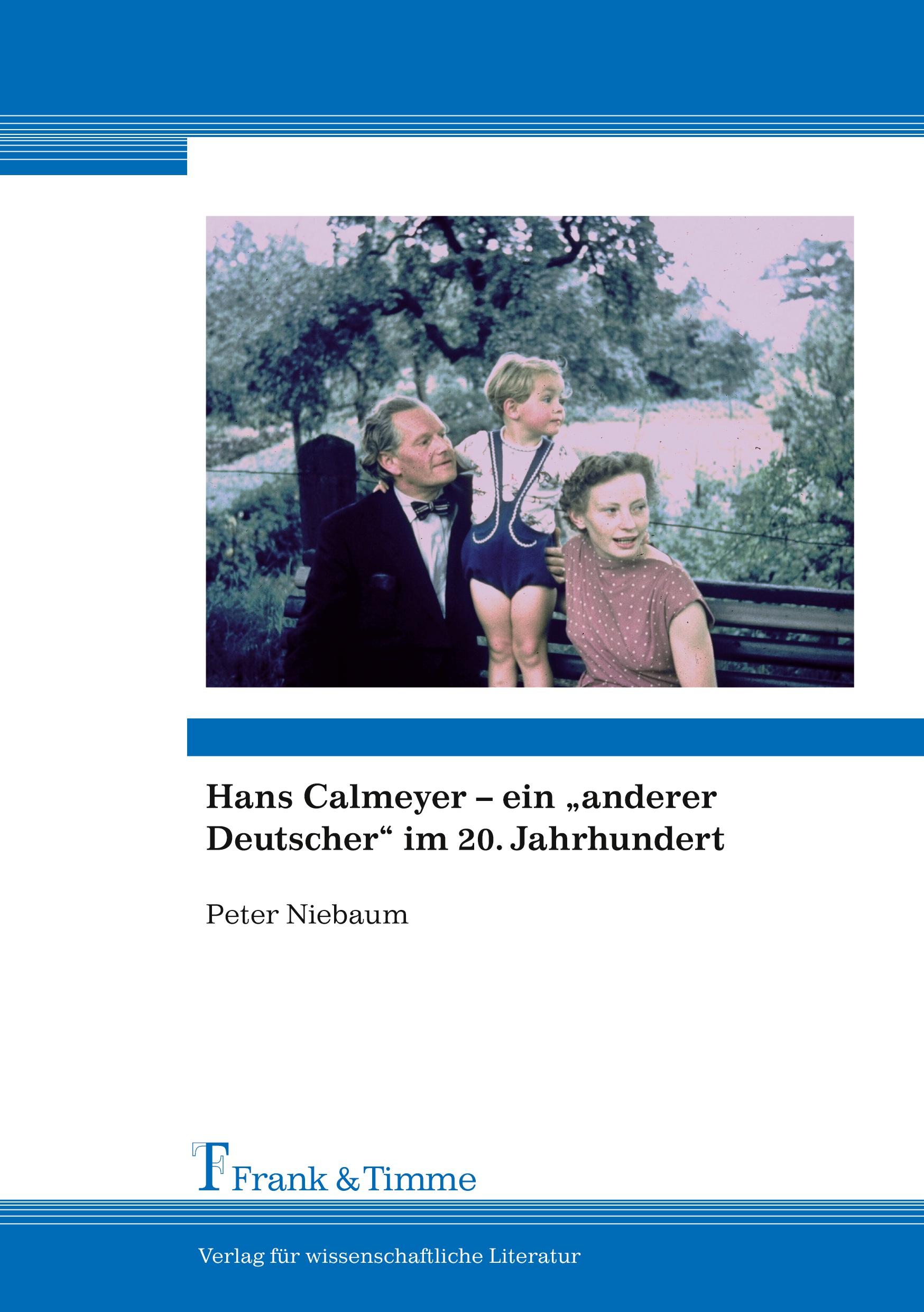 Cover: 9783865963765 | Hans Calmeyer - ein "anderer Deutscher" im 20. Jahrhundert | Niebaum