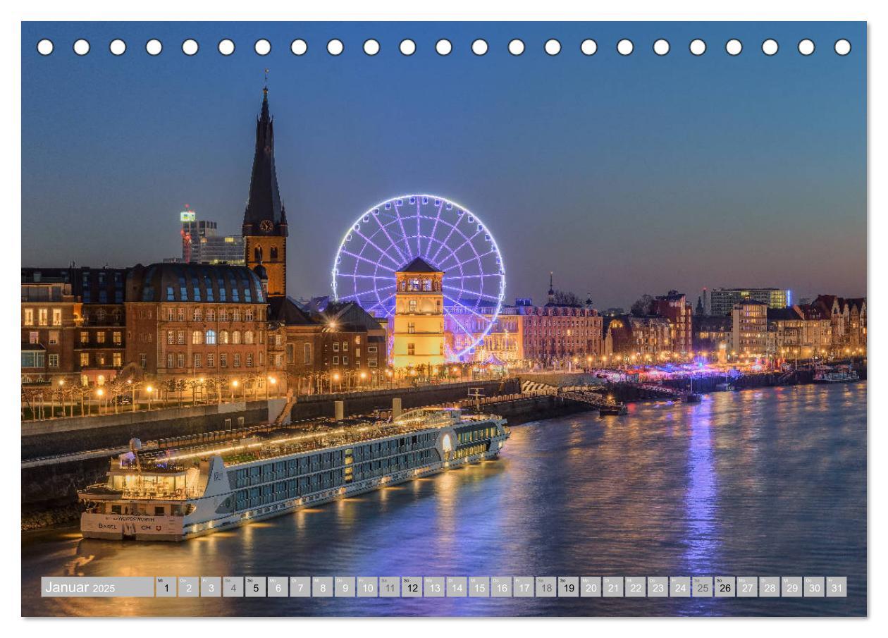 Bild: 9783435189083 | Wunderschönes Düsseldorf (Tischkalender 2025 DIN A5 quer), CALVENDO...