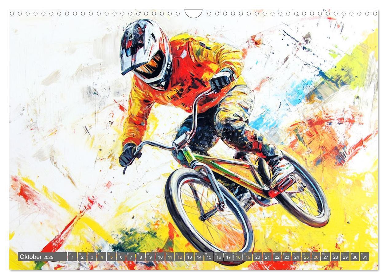 Bild: 9783457178553 | Kunst des Sports (Wandkalender 2025 DIN A3 quer), CALVENDO...