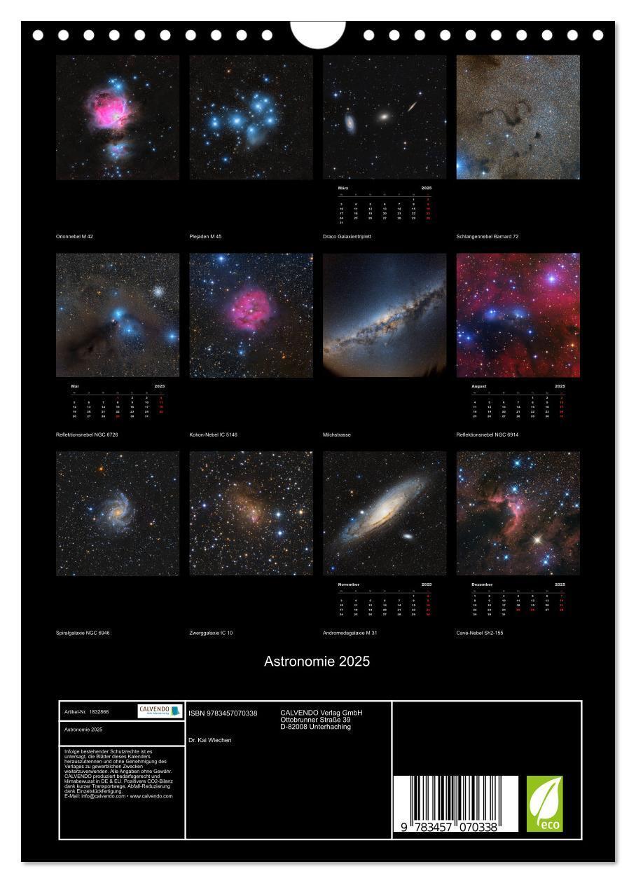 Bild: 9783457070338 | Astronomie 2025 (Wandkalender 2025 DIN A4 hoch), CALVENDO...