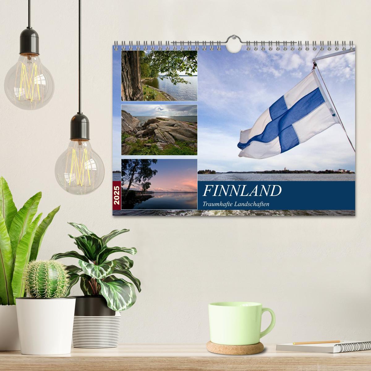 Bild: 9783435819416 | FINNLAND Traumhafte Landschaften (Wandkalender 2025 DIN A4 quer),...