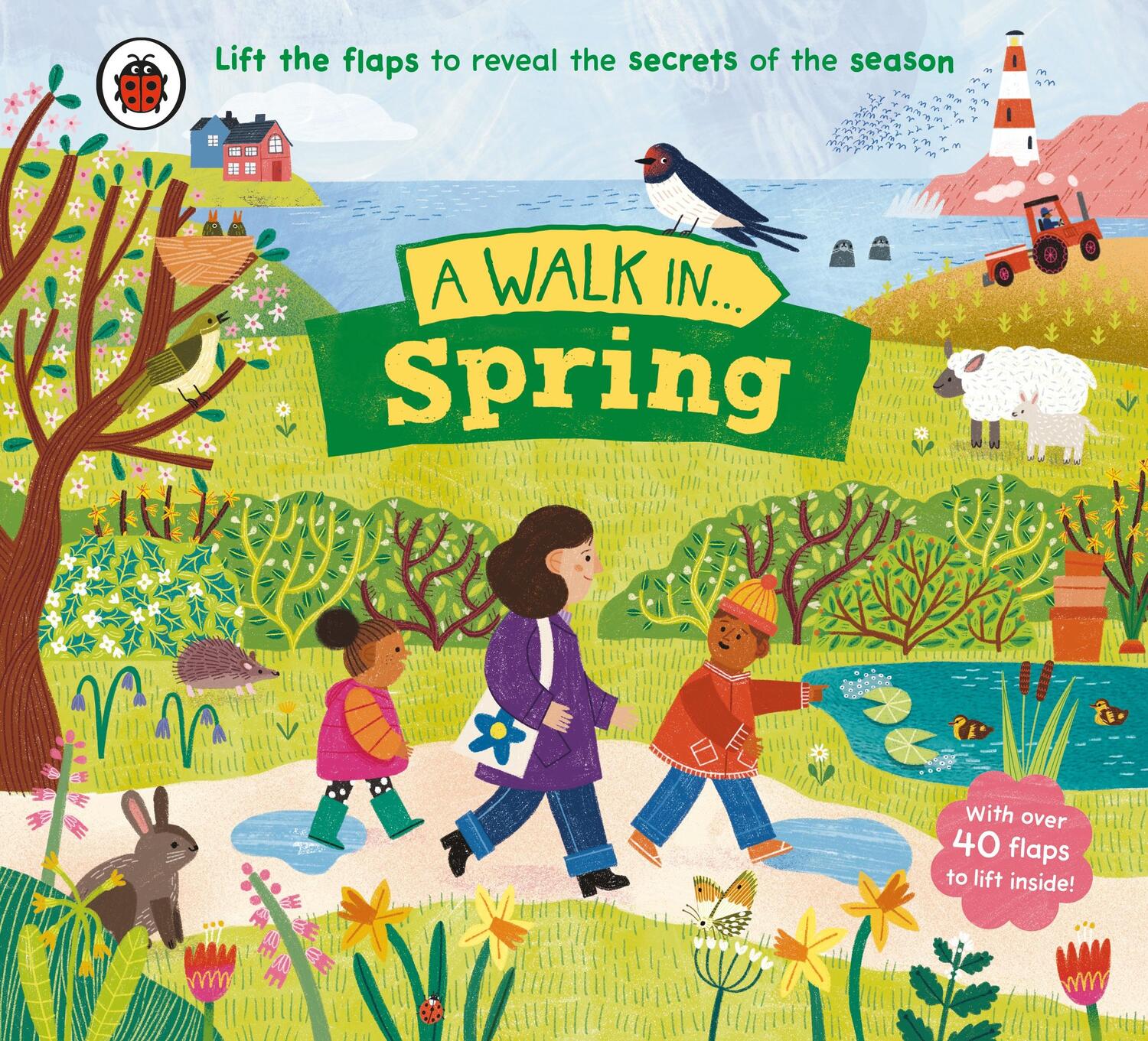 Cover: 9780241615430 | A Walk in Spring | Lift the flaps to reveal the secrets of the season