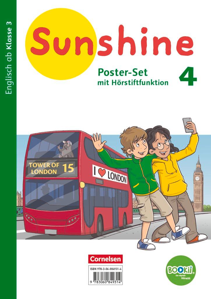 Cover: 9783060849314 | Sunshine 4. Schuljahr. Zu allen Ausgaben - Poster-Set mit...