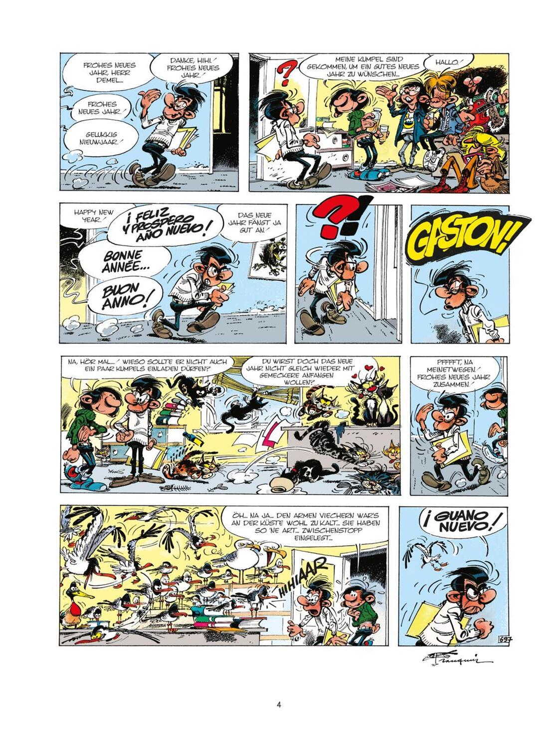 Bild: 9783551742209 | Gaston Neuedition 16: Pfeifen, Pech und Pannen | André Franquin | Buch