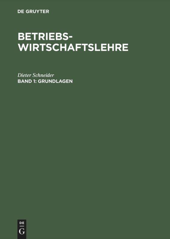 Cover: 9783486234237 | Grundlagen | Erwin Grochla | Buch | Oldenbourg | EAN 9783486234237