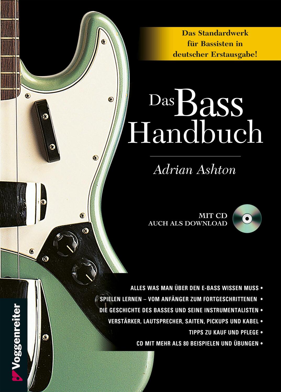 Cover: 9783802405631 | Das Bass-Handbuch | Das umfassende Standardwerk für die Bass-Gitarre.