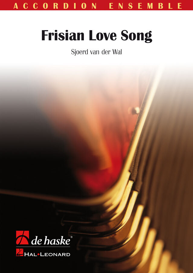 Cover: 9790035079980 | Frisian Love Song | Sjoerd van der Wal | Accordion | Partitur | 1990