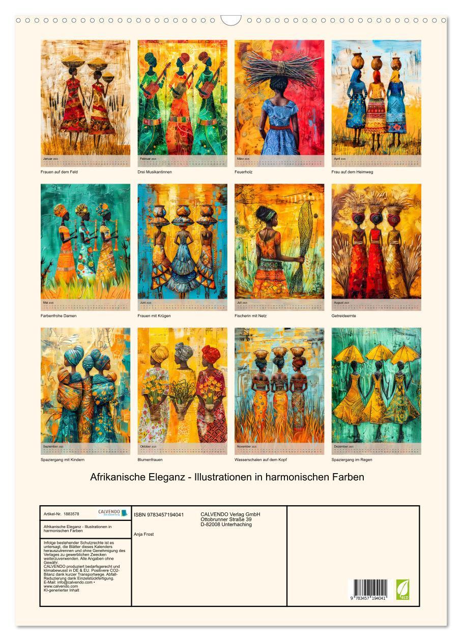 Bild: 9783457194041 | Afrikanische Eleganz - Illustrationen in harmonischen Farben...