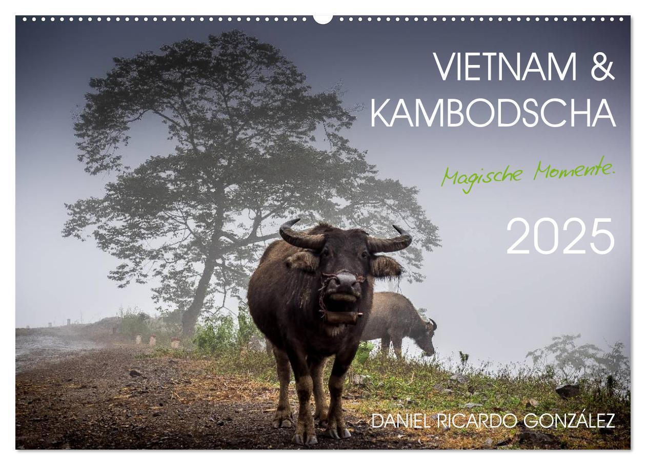 Cover: 9783435513130 | Vietnam und Kambodscha - Magische Momente. (Wandkalender 2025 DIN...