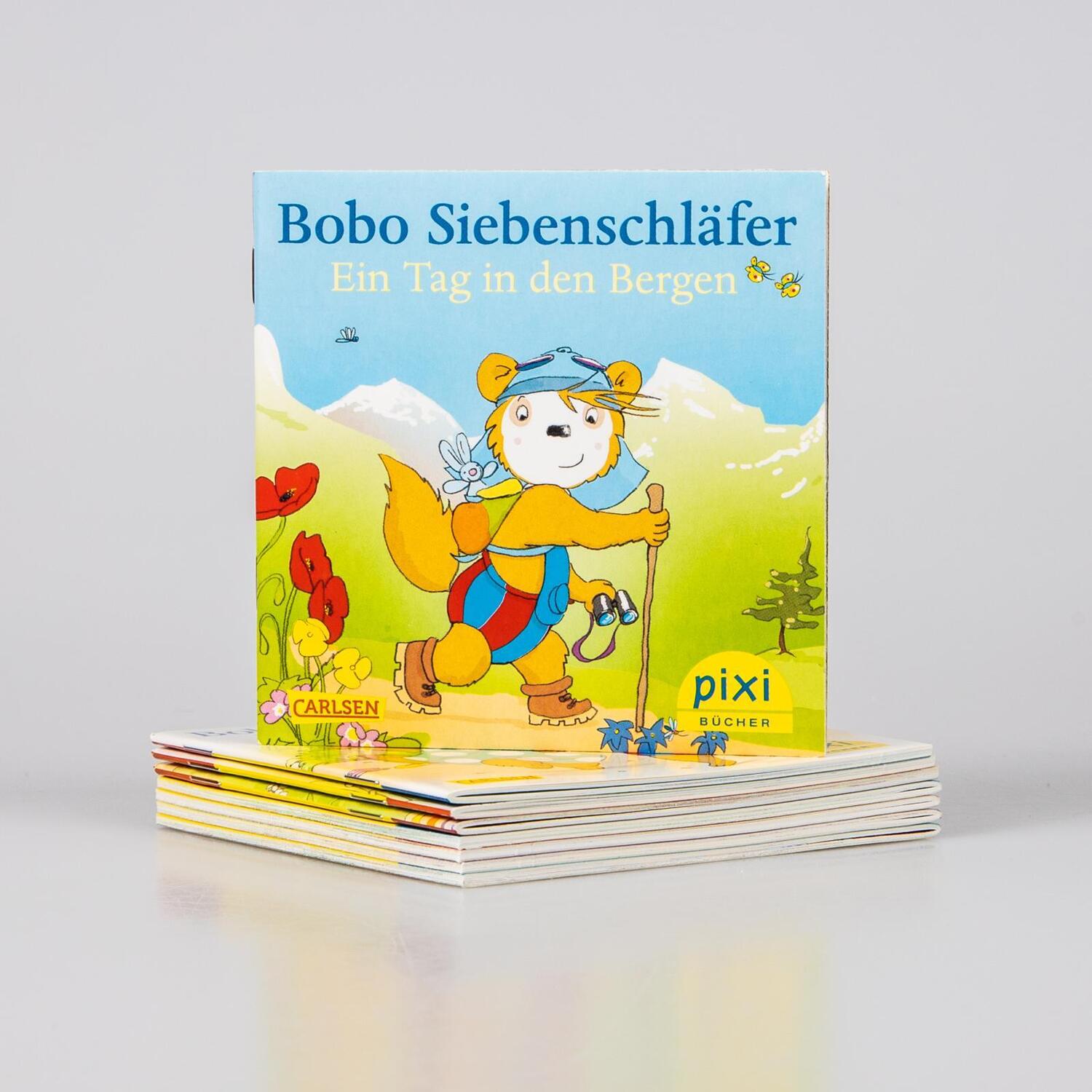 Bild: 9783551044969 | Pixi-8er-Set 282: Neues von Bobo Siebenschläfer (8x1 Exemplar) | Box