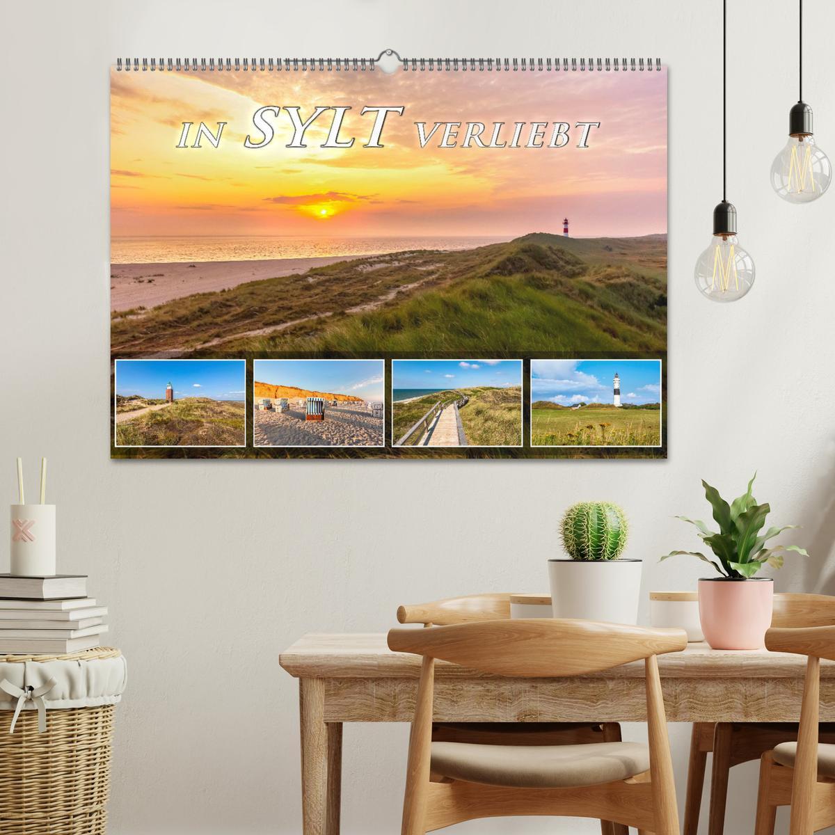 Bild: 9783435061280 | IN SYLT VERLIEBT (Wandkalender 2025 DIN A2 quer), CALVENDO...