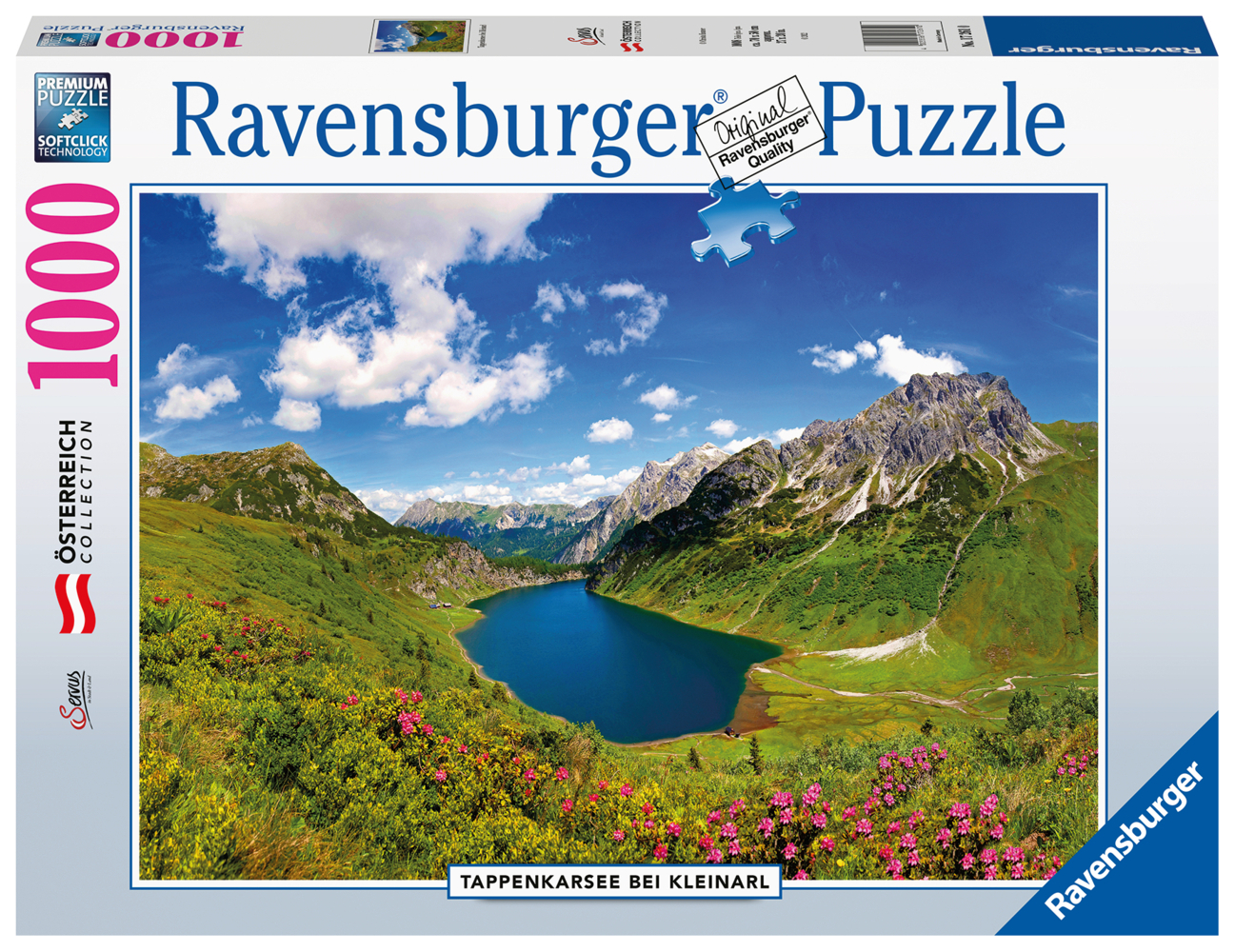 Cover: 4005556172610 | Tappenkarsee bei Kleinarl (Puzzle) | Spiel | In Spielebox | 2022