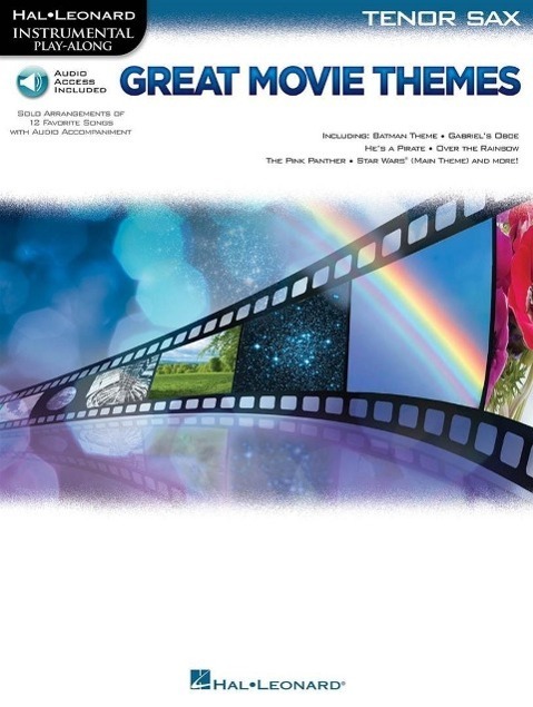 Cover: 9781495005565 | Great Movie Themes: For Tenor Sax Instrumental Play-Along | Corp
