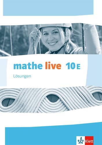 Cover: 9783127206821 | mathe live 10E. Ausgabe W. Lösungen Klasse 10 | Broschüre | 120 S.