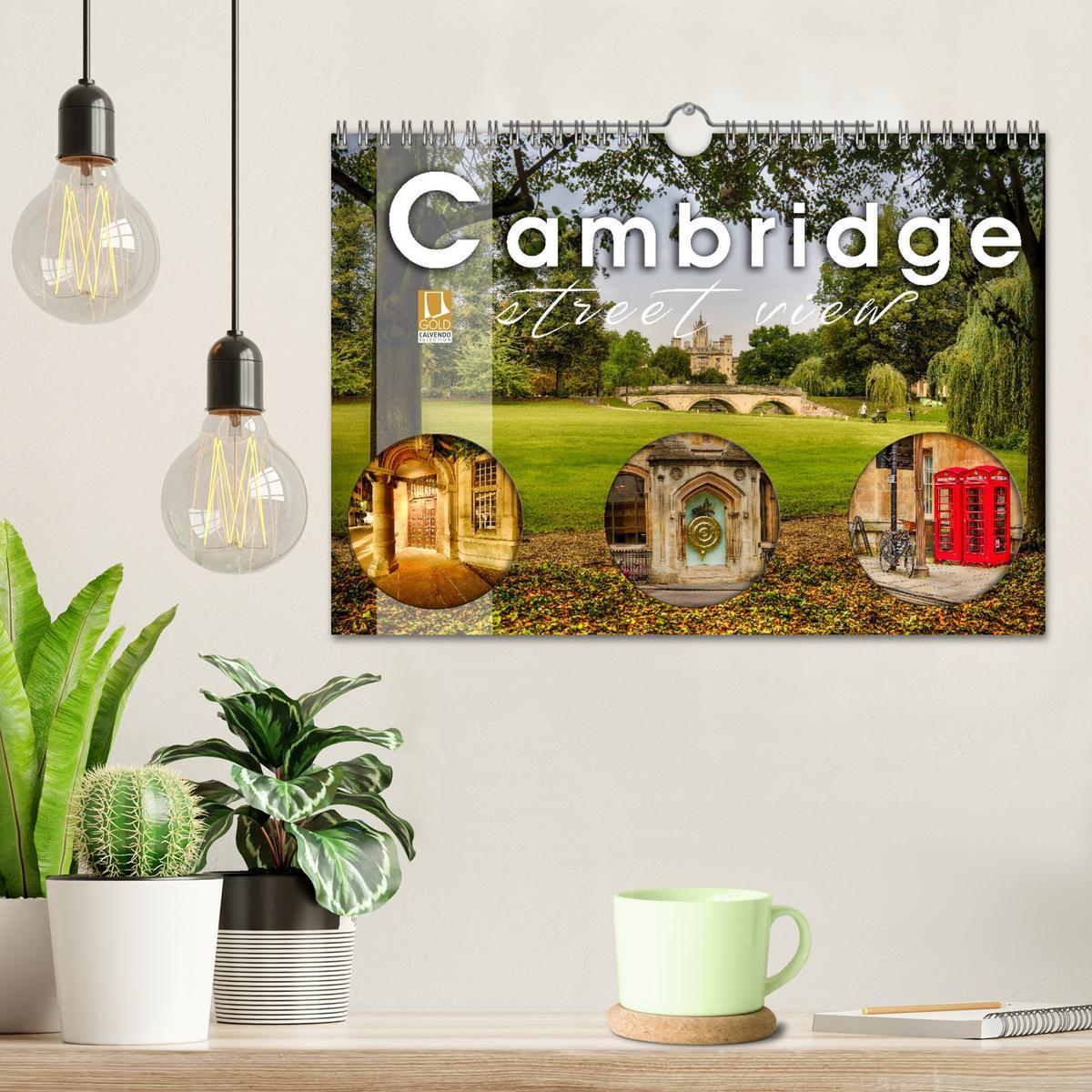 Bild: 9783435402960 | Cambridge street view (Wandkalender 2025 DIN A4 quer), CALVENDO...