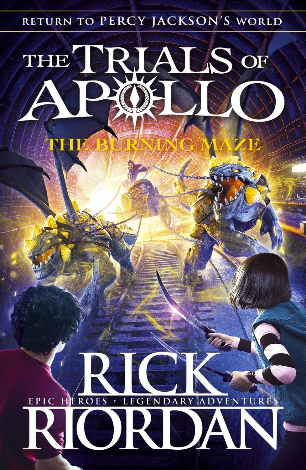 Cover: 9780141364018 | The Trials of Apollo 03. The Burning Maze | Rick Riordan | Taschenbuch
