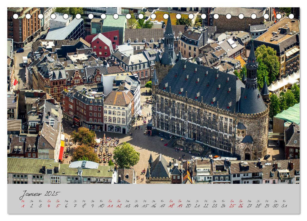 Bild: 9783435192519 | Aachen Die Kaiserstadt (Tischkalender 2025 DIN A5 quer), CALVENDO...