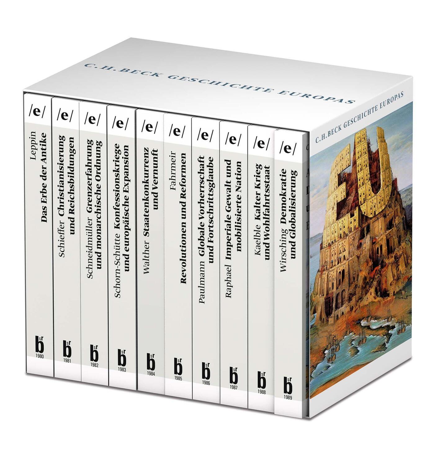 Cover: 9783406793448 | Geschichte Europas | in 10 Bänden | Taschenbuch | 3200 S. | Deutsch
