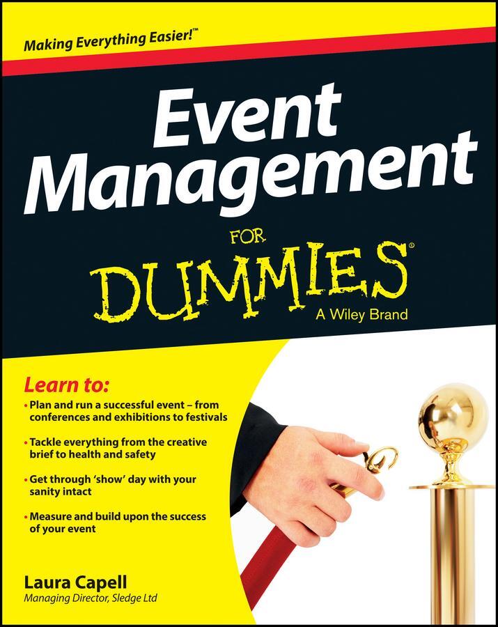 Cover: 9781118591123 | Event Management For Dummies | Laura Capell | Taschenbuch | 336 S.