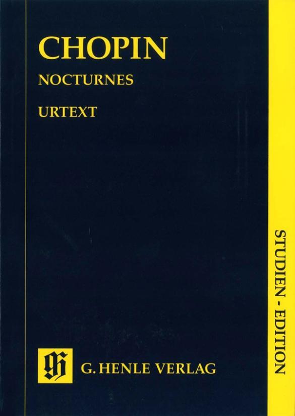 Cover: 9790201891859 | Nocturnes | Studien-Edition | Frédéric Chopin | Taschenbuch | Deutsch