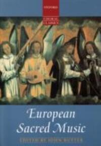 Cover: 9780193436954 | European Sacred Music | Vocal score | John Rutter | Klavierauszug