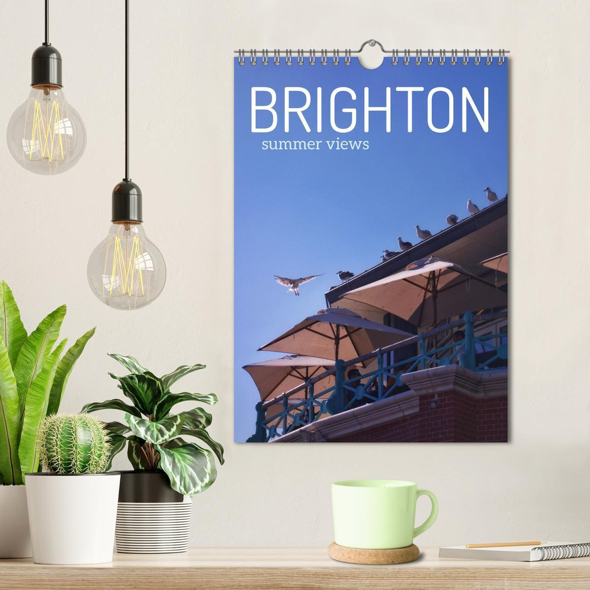 Bild: 9781325969500 | Brighton Summer Views (Wall Calendar 2025 DIN A4 portrait),...