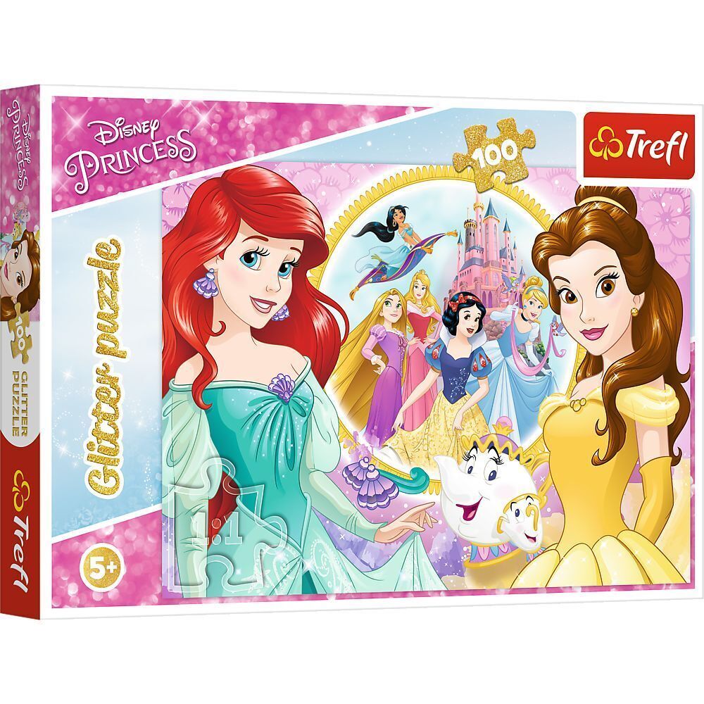 Cover: 5900511148190 | Disney Arielle die Meerjungfrau Glitterpuzzle, Bella und Arielle...
