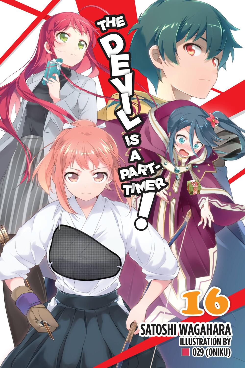 Cover: 9781975302719 | The Devil Is a Part-Timer!, Vol. 16 (light novel) | Satoshi Wagahara