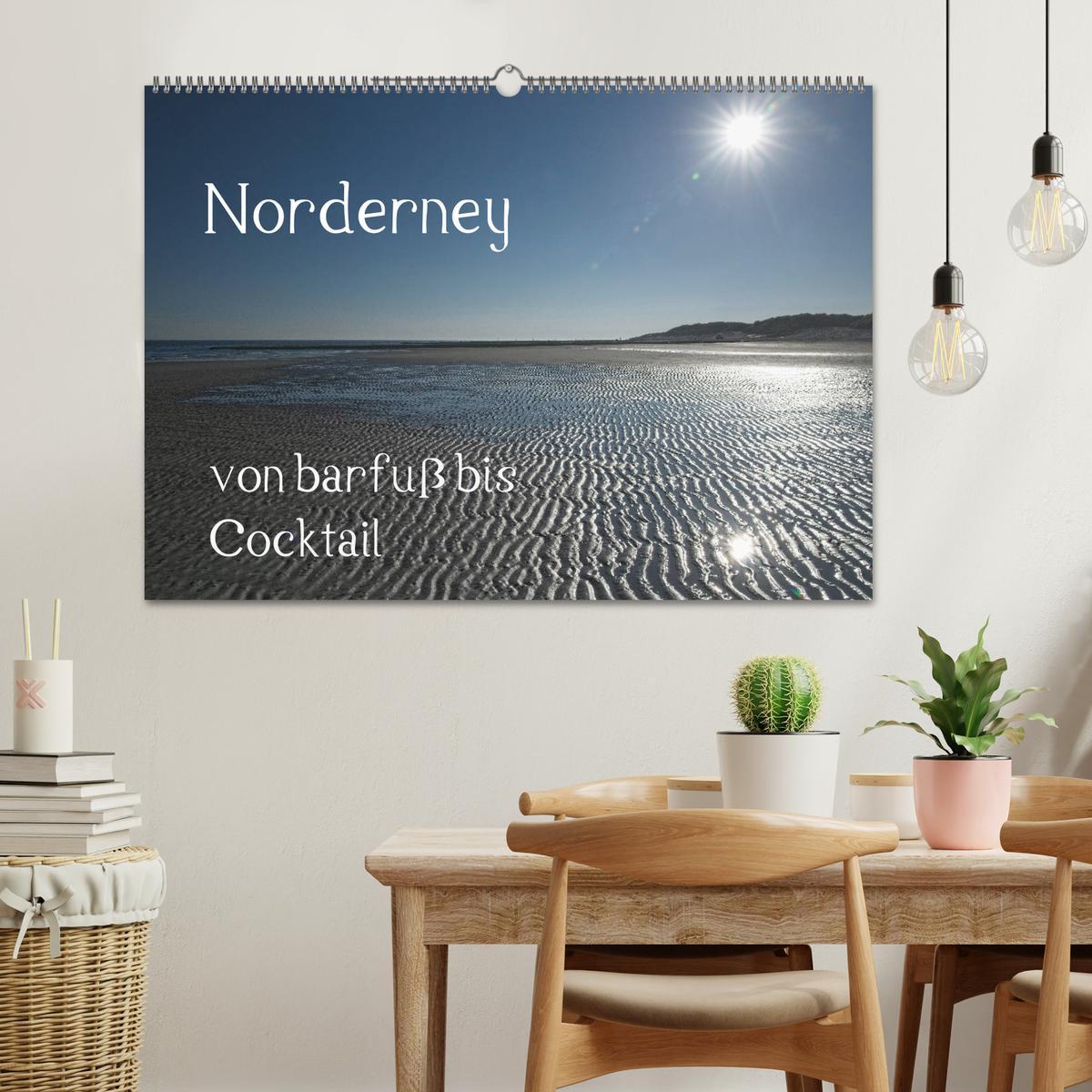 Bild: 9783435299584 | Norderney - von barfuss bis Cocktail (Wandkalender 2025 DIN A2...