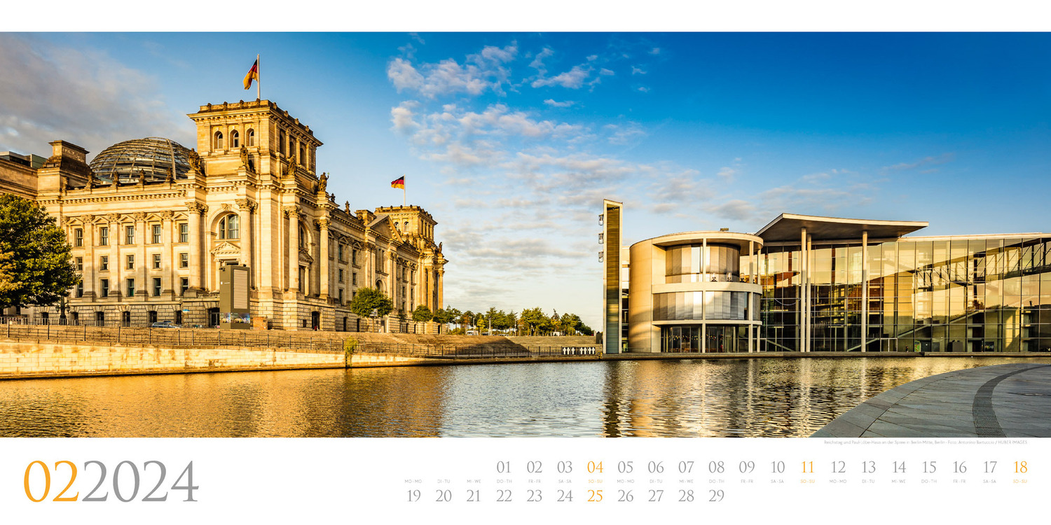 Bild: 9783838424491 | Deutschland - Panorama Kalender 2024 | Ackermann Kunstverlag | 14 S.
