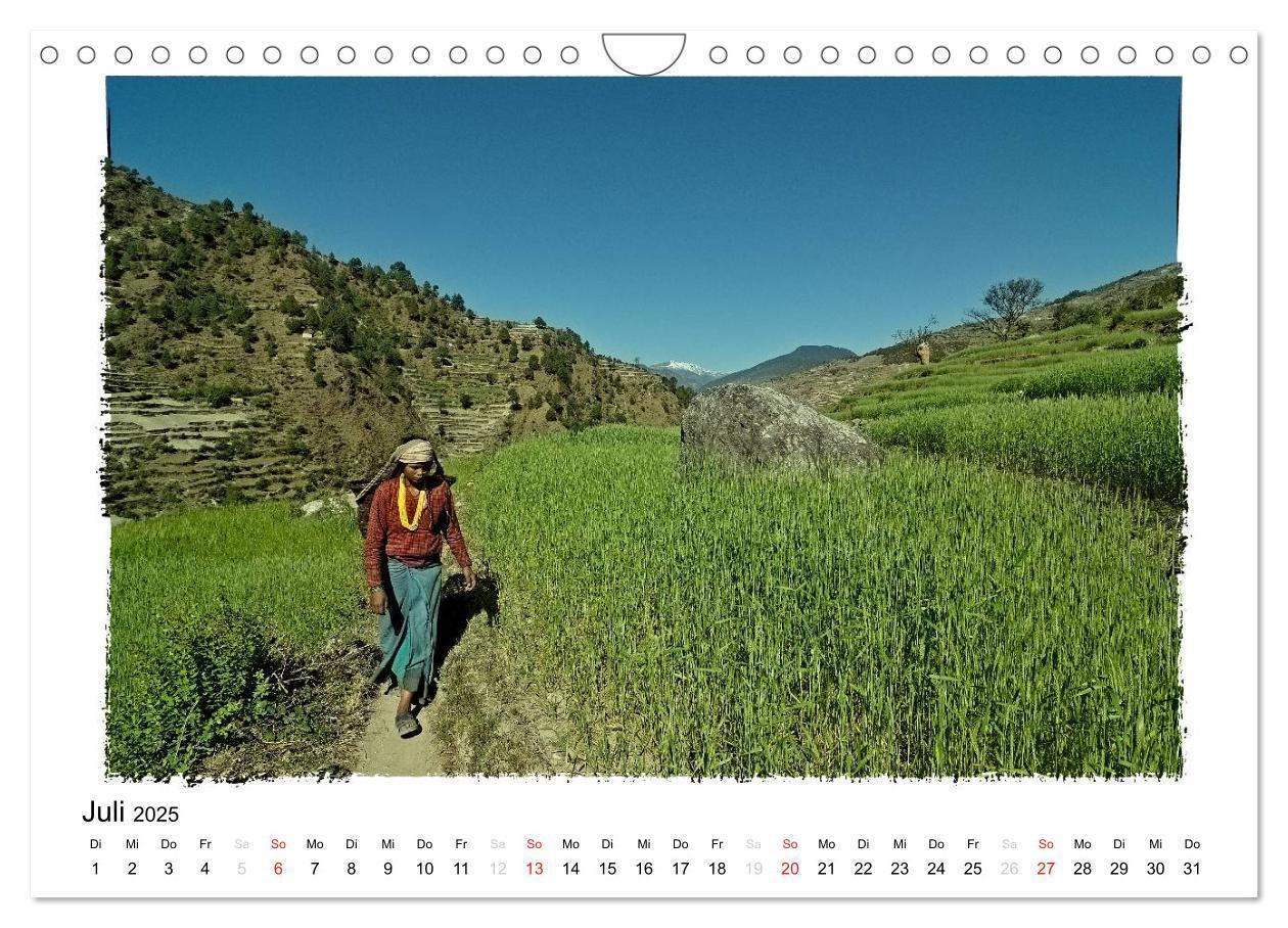 Bild: 9783435547111 | BEGEGNUNGEN IN NEPAL (Wandkalender 2025 DIN A4 quer), CALVENDO...