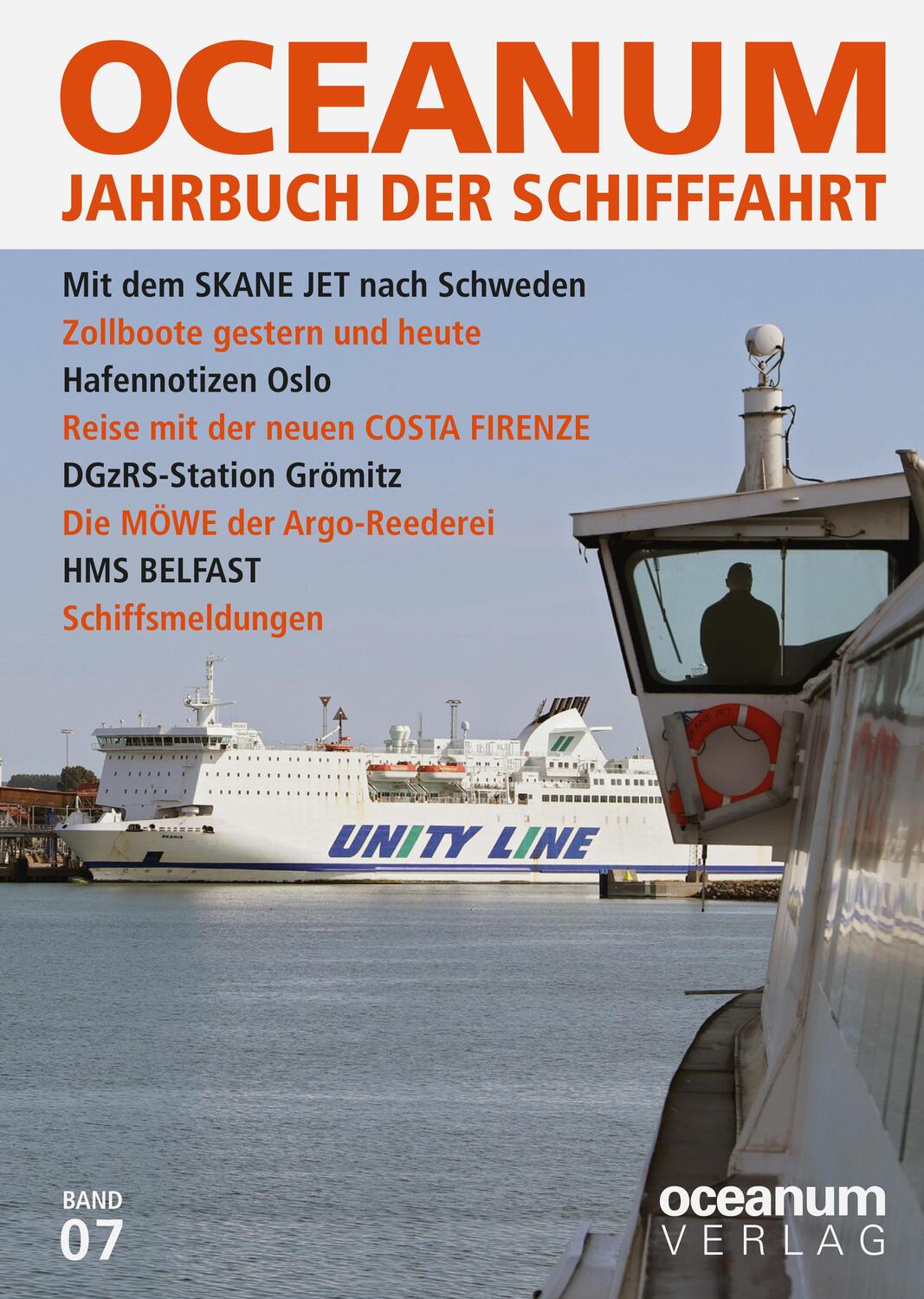 Cover: 9783869275079 | OCEANUM. Das Jahrbuch der Schifffahrt Ausgabe 7 | Tobias Gerken | Buch