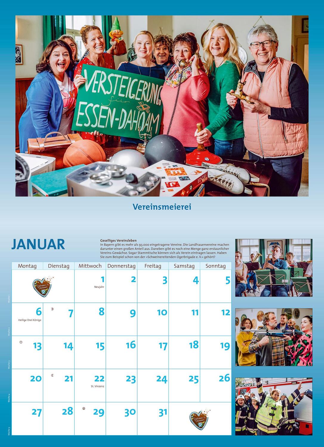 Bild: 4250809654287 | Dahoam is Dahoam 2025 - Broschürenkalender - Wandkalender - mit...