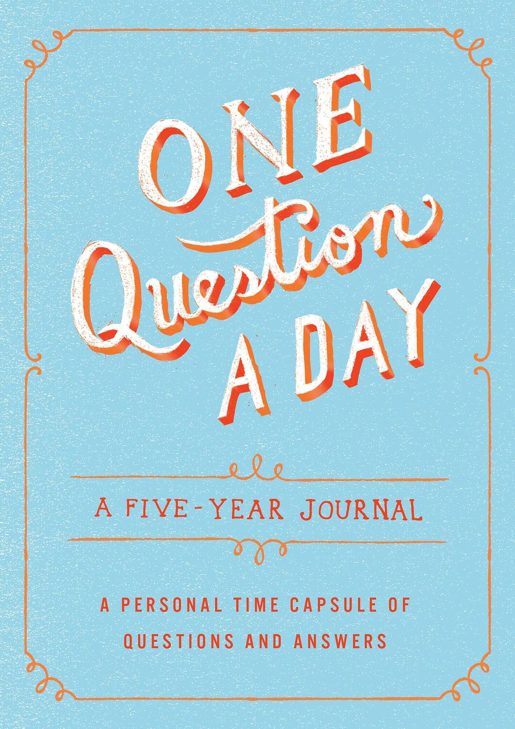 Cover: 9781250108869 | One Question a Day: A Five-Year Journal | Aimee Chase | Taschenbuch