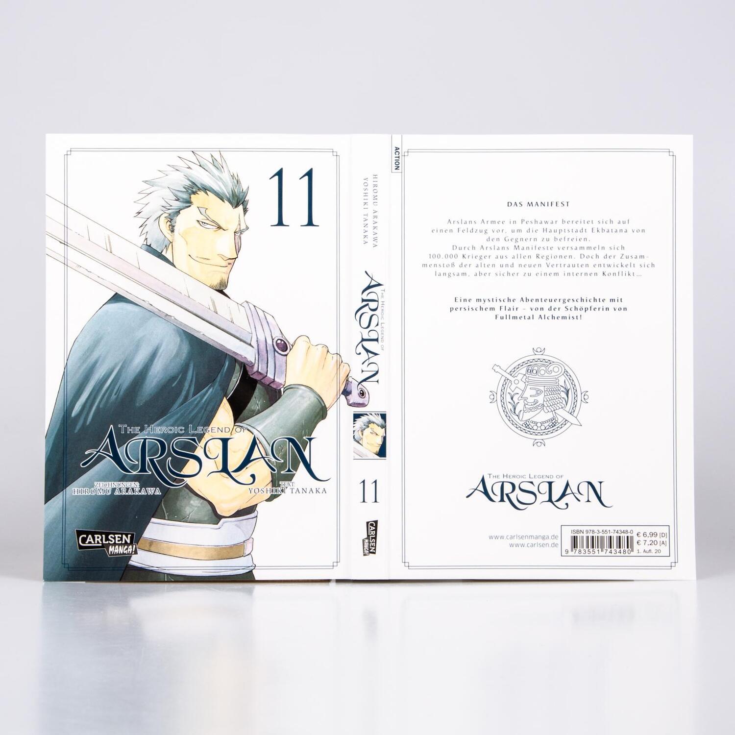 Bild: 9783551743480 | The Heroic Legend of Arslan 11 | Hiromu Arakawa (u. a.) | Taschenbuch