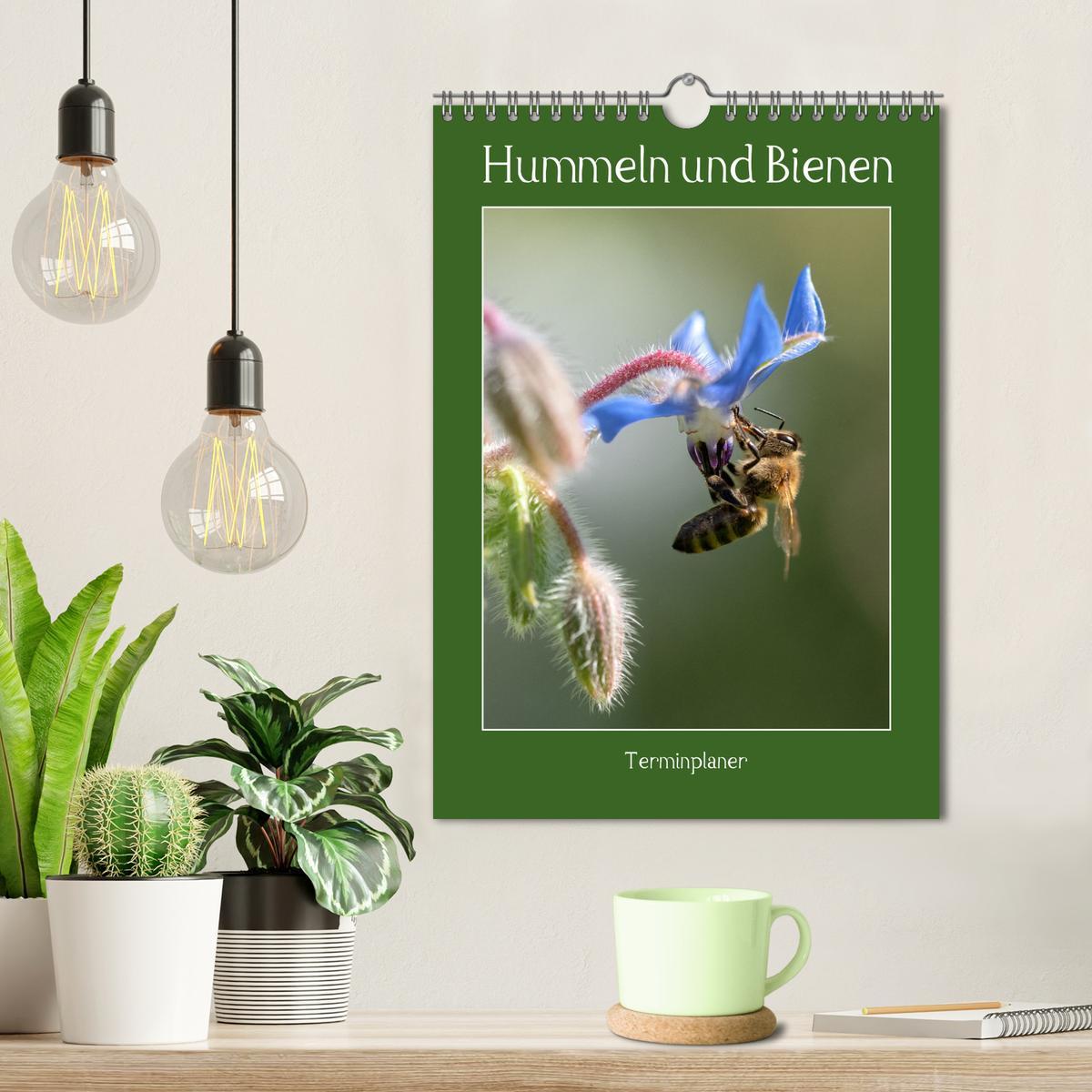 Bild: 9783435879731 | Hummeln und Bienen Terminplaner (Wandkalender 2025 DIN A4 hoch),...