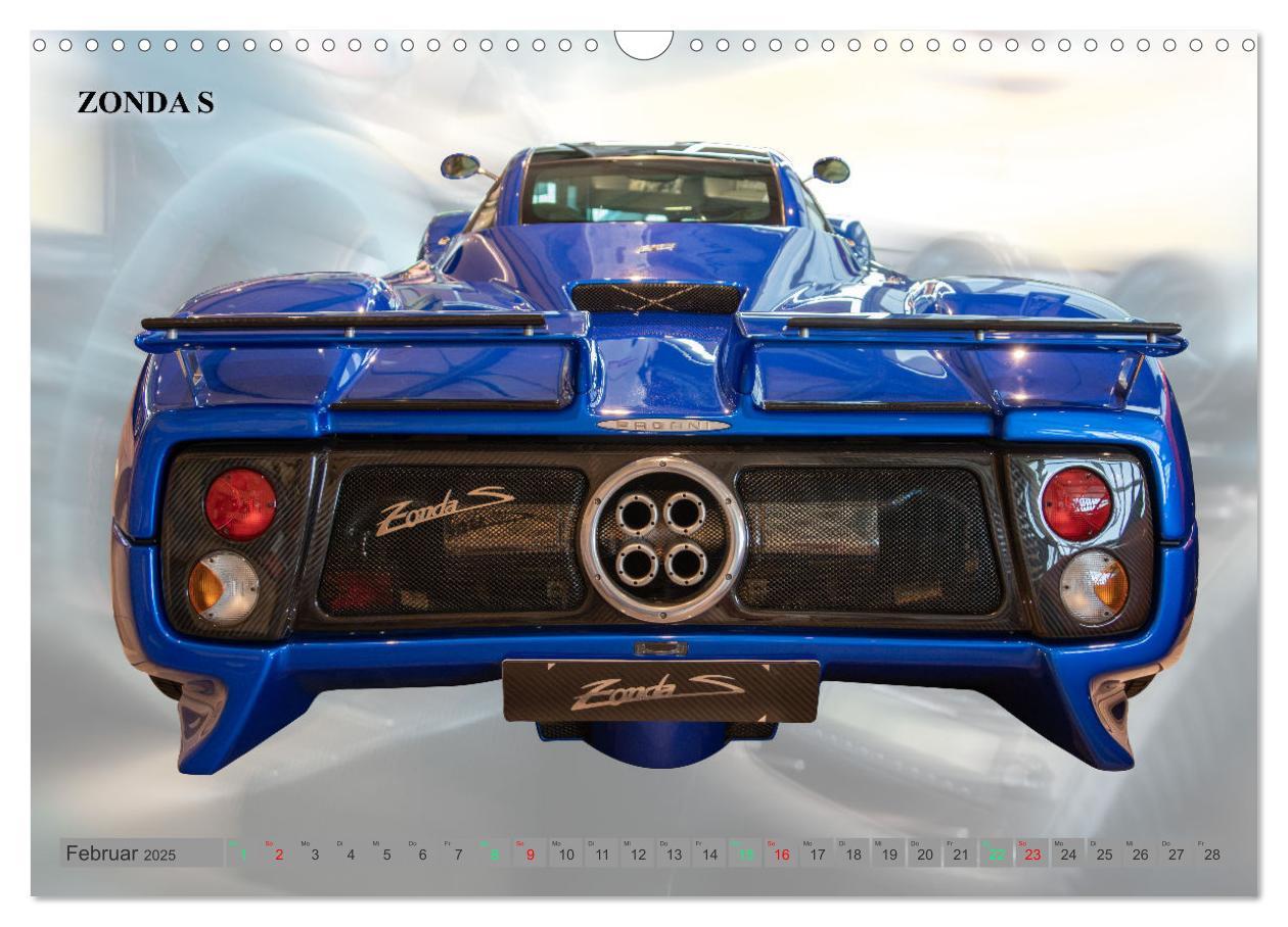 Bild: 9783383871955 | Pagani italienische Automobilkunst (Wandkalender 2025 DIN A3 quer),...