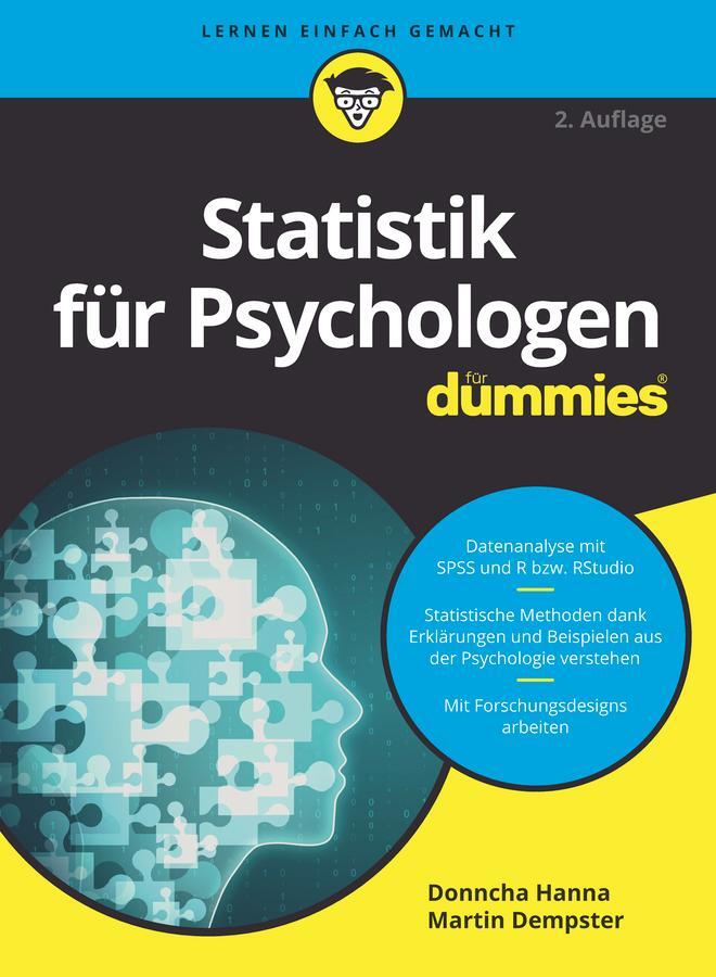 Cover: 9783527720118 | Statistik für Psychologen für Dummies | Donncha Hanna (u. a.) | Buch