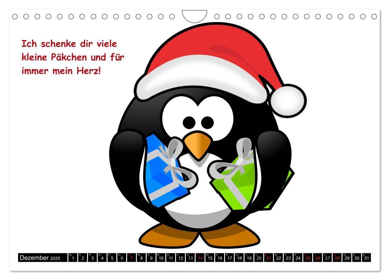 Bild: 9783435736072 | Pinguine im siebten Himmel! (Wandkalender 2025 DIN A4 quer),...