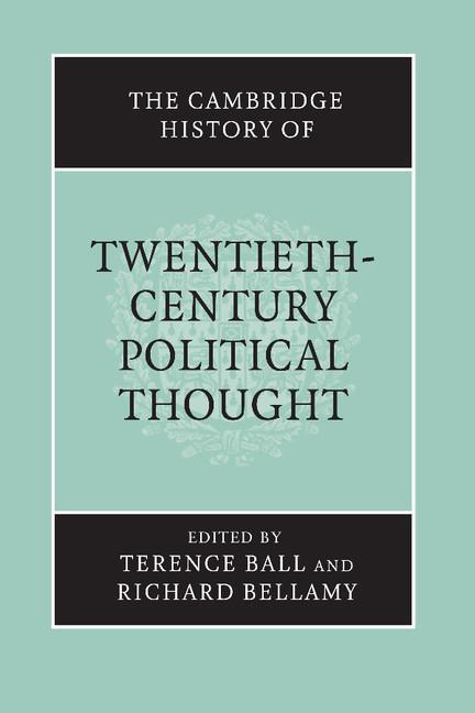 Cover: 9780521691628 | The Cambridge History of Twentieth-Century Political Thought | Bellamy