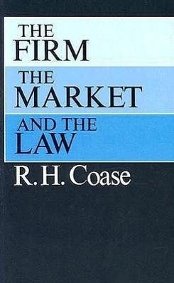 Cover: 9780226111018 | The Firm, the Market, and the Law | R. H. Coase | Taschenbuch | 1990
