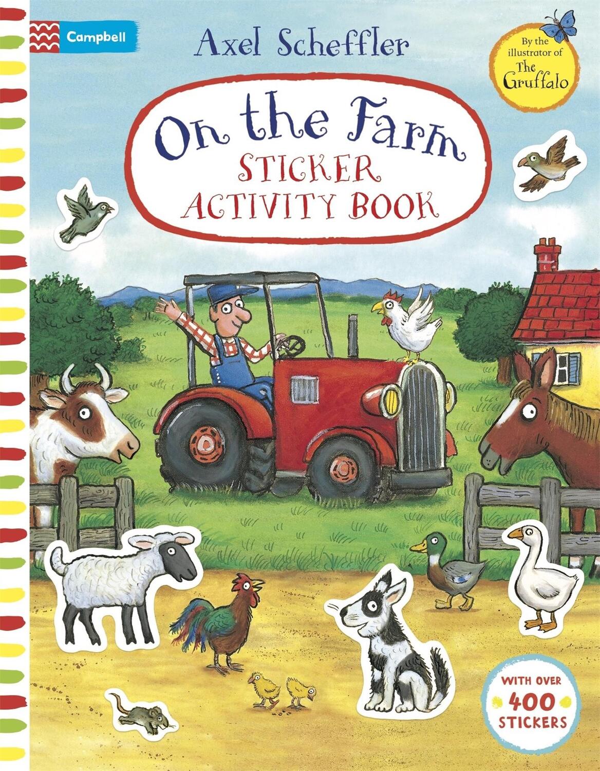 Cover: 9781529056938 | On The Farm Sticker Activity Book | Campbell Books | Taschenbuch
