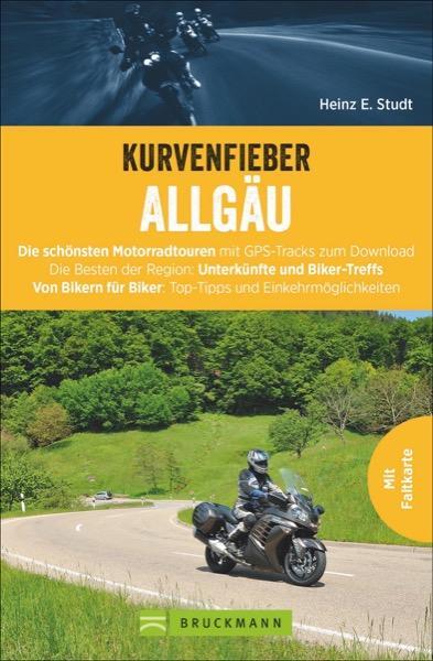 Cover: 9783734306358 | Kurvenfieber Allgäu | Heinz E. Studt | Taschenbuch | mit Faltkarte