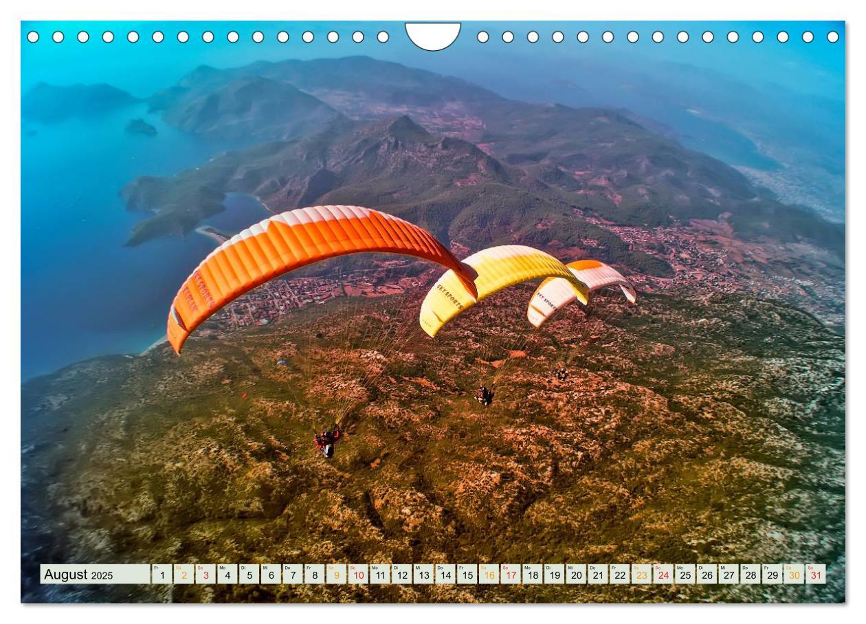 Bild: 9783435479771 | Freiheit und Abenteuer - Paragliding (Wandkalender 2025 DIN A4...