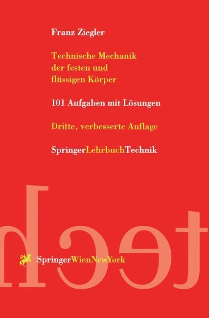 Cover: 9783211831939 | Technische Mechanik der festen und flüssigen Körper | Franz Ziegler