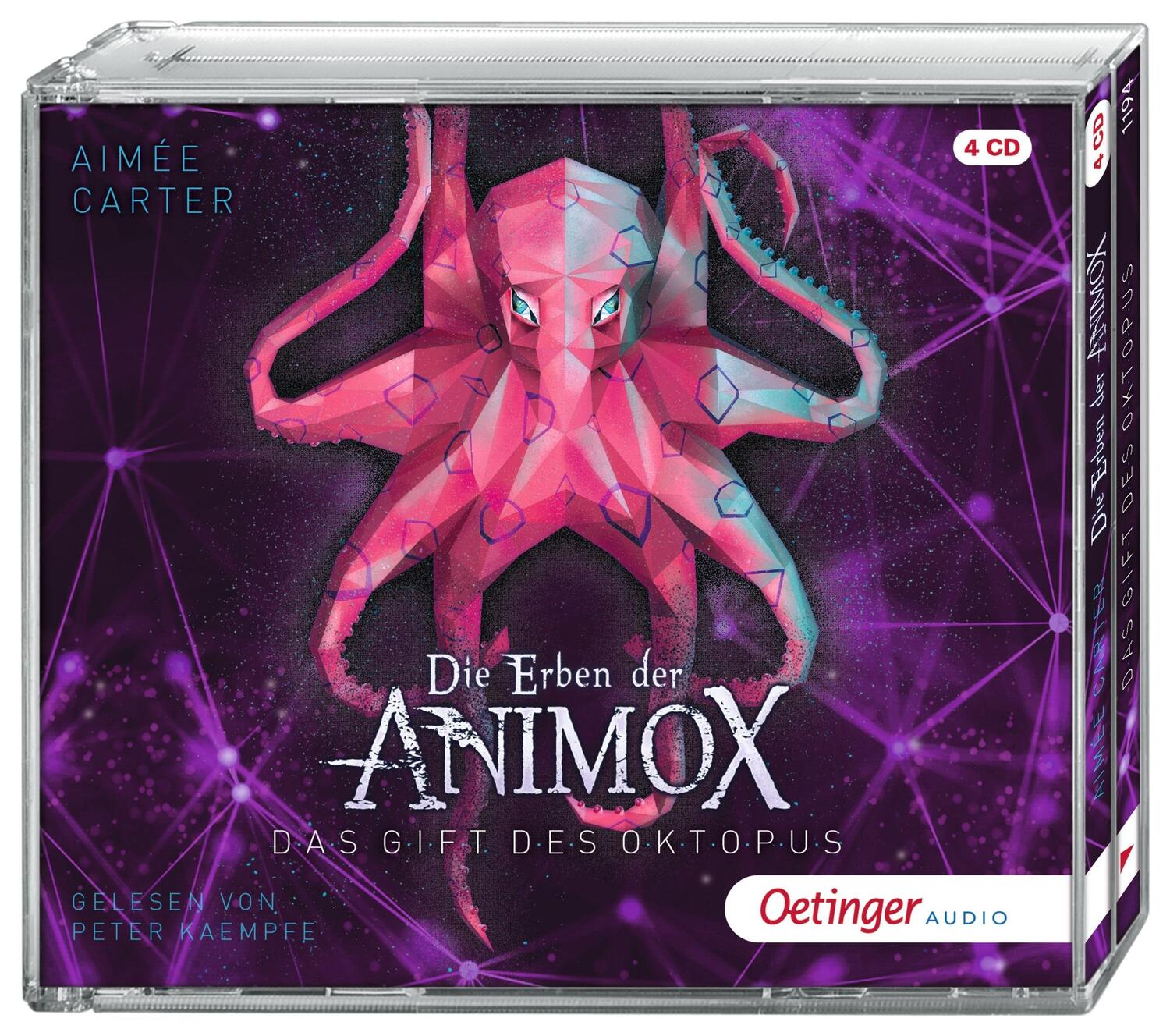 Bild: 9783837311945 | Die Erben der Animox 2. Das Gift des Oktopus | Aimée Carter | Audio-CD