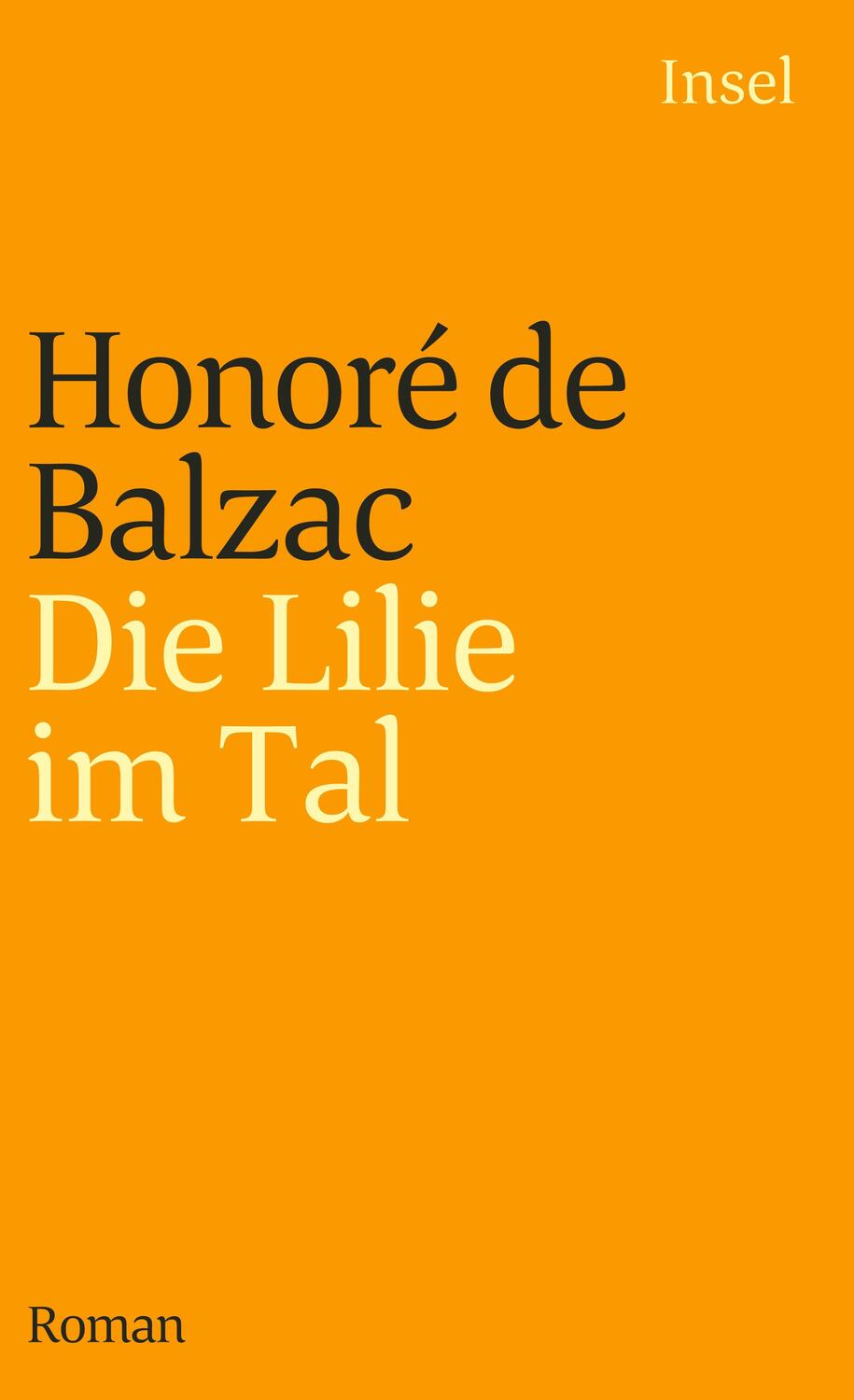 Cover: 9783458336167 | Die Lilie im Tal | Honore de Balzac | Taschenbuch | Deutsch | 1996
